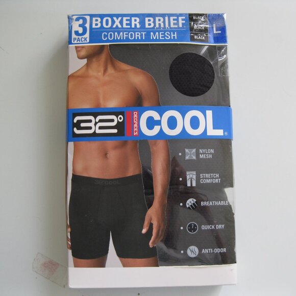 Boxer Briefs 32 Degree Heat Underwear 32 Degrees Men's Comfort1